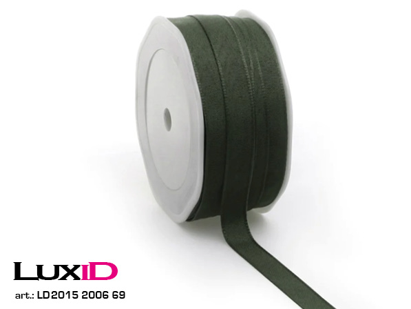 Texture ribbon 69 dark green 6mm x 20m